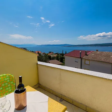 Beeindruckendes Mit Dachterrasse, Meerblick, Elektrogrill - Nur 350 Meter Zum Apartament Dramalj